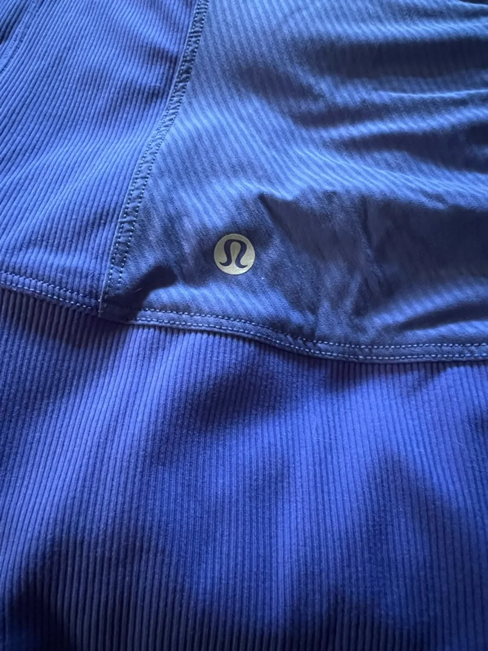 lululemon athletica Royal Blue Hooded Zip Reversible‎ Lightweight Jacket